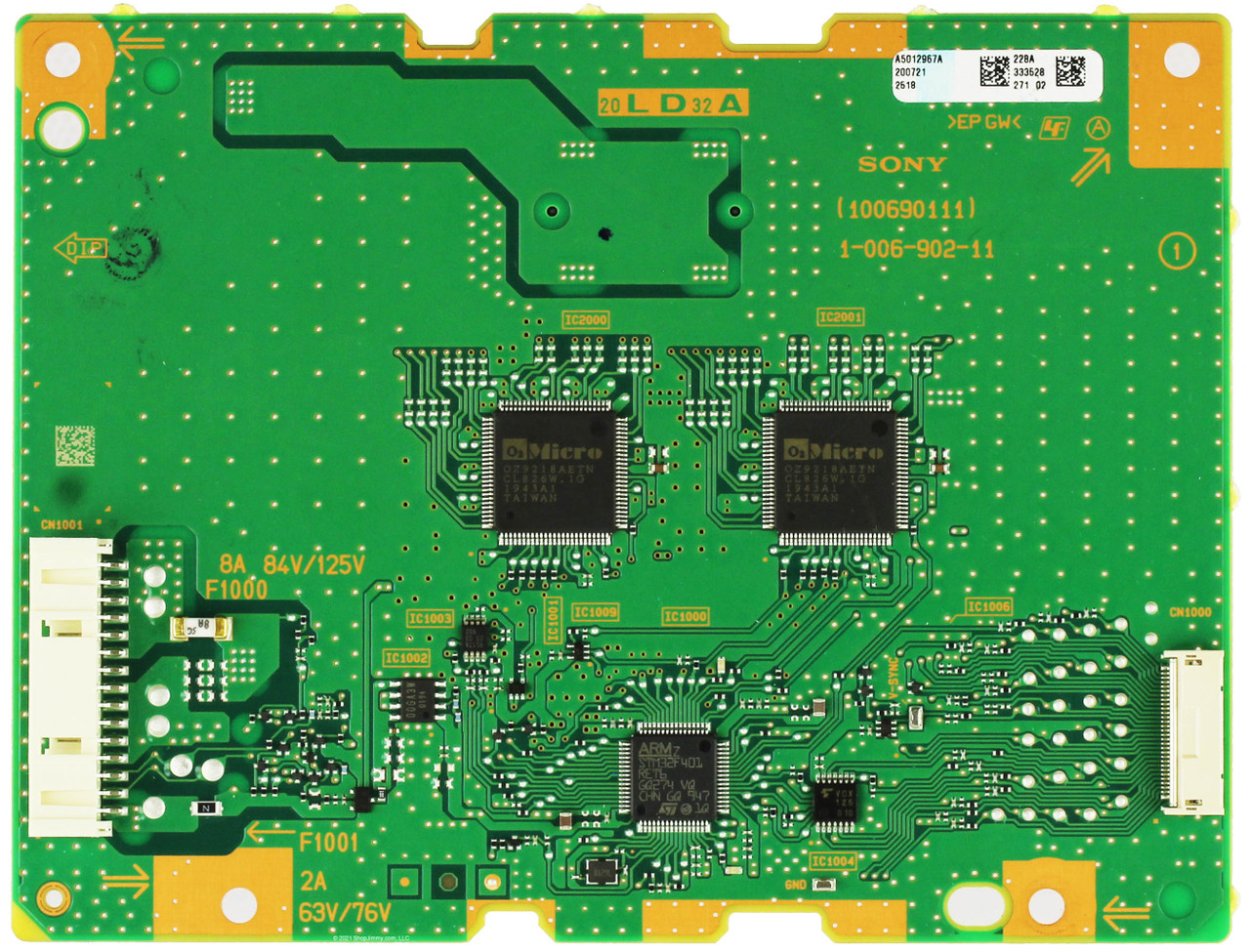 Sony A-5012-967-A 20LD32A LED Driver Board