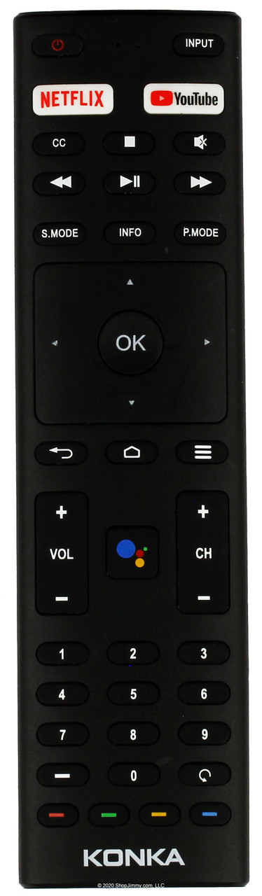 Konka RM-C3329 Remote Control -- Used