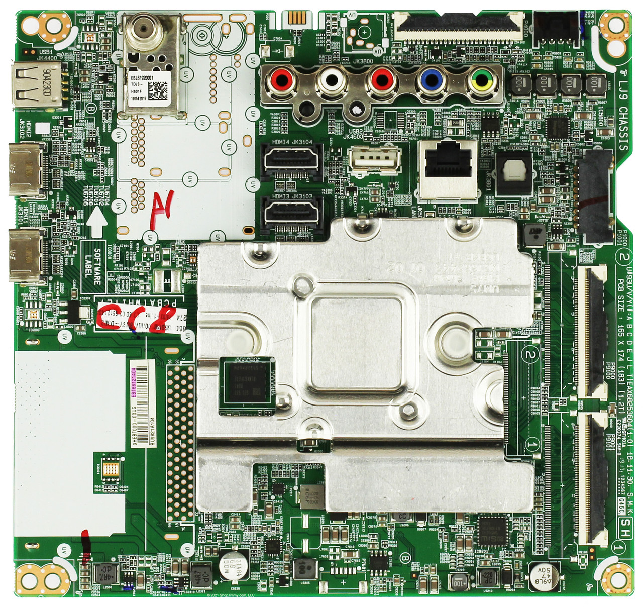 LG EBT66121404 Main Board for 55SM8100AUA.BUSYLOR