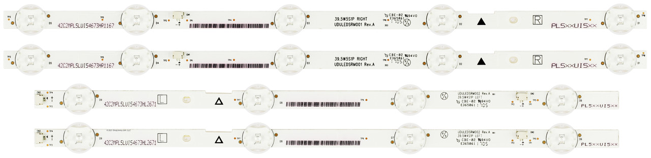Philips UDULEDSRM001/UDULEDSRM002 LED Backlight Strips (4)
