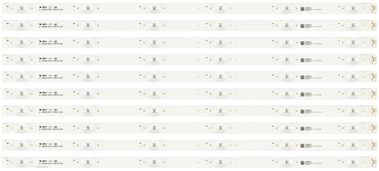 Polaroid JL.D55061330-170AS-M LED Strips/Bars (10) 55T7U