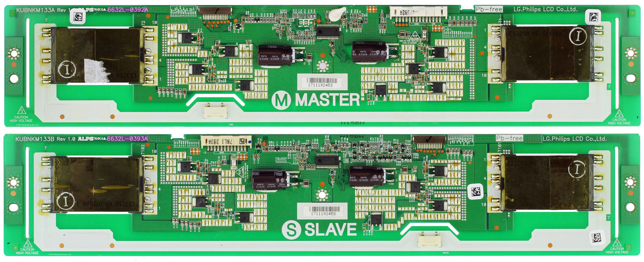 Vizio 6632L-0392A/6632L-0393A Inverter Kit GV47LFHDTV10A VO47LFHDTV10A