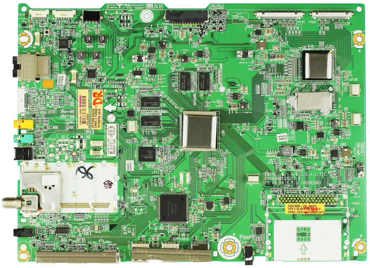 LG EBT64080802 (EAX66685202(1.0) Main Board for 55EG9600-UB.AUSZLJR