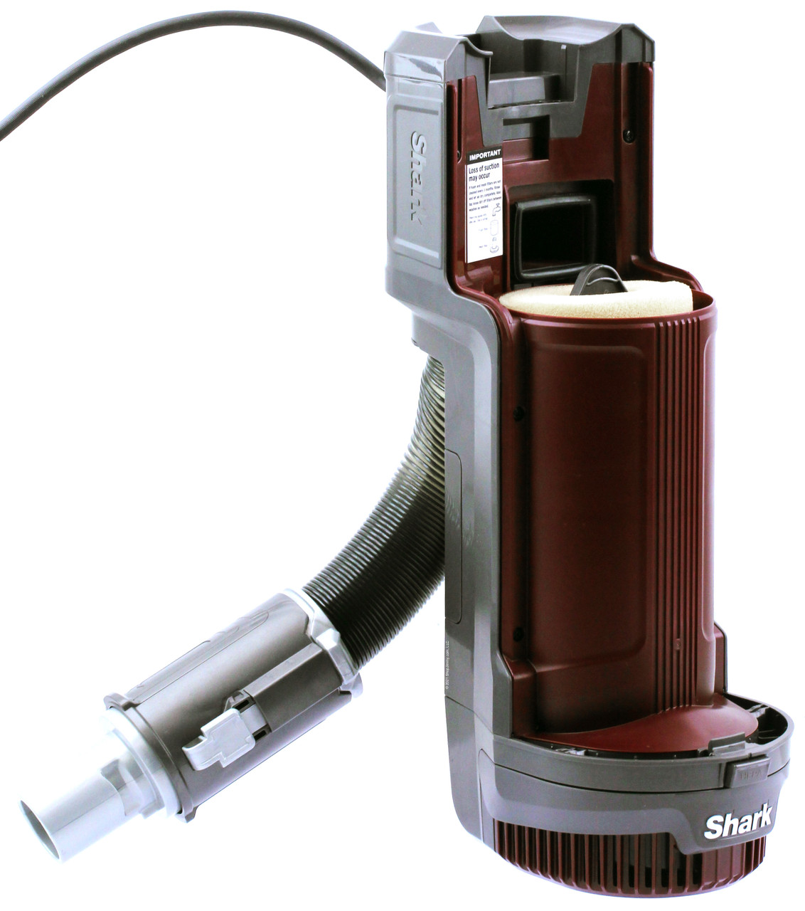 Shark Motor and Chassis for APEX DuoClean QU601QPR Vacuums - Refurbished