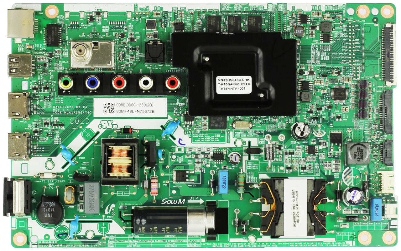 Samsung BN81-19607A Main Board/Power Supply for UN32M4500BFXZA (Version VF06)