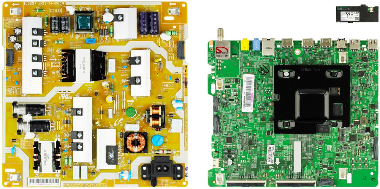 Samsung UN55MU6500FXZA Complete LED TV Repair Parts Kit (Version CC06)