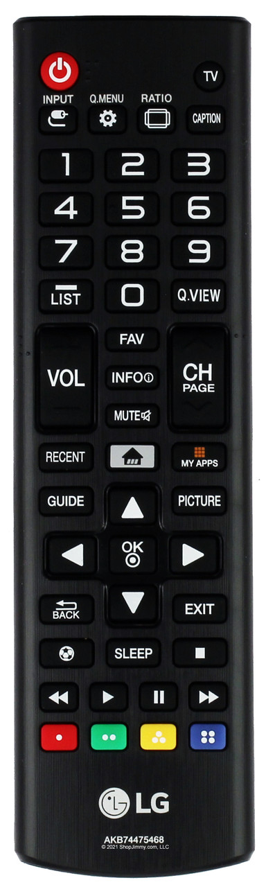 LG AKB74475468 Remote Control - BRAND NEW OEM FACTORY ORIGINAL