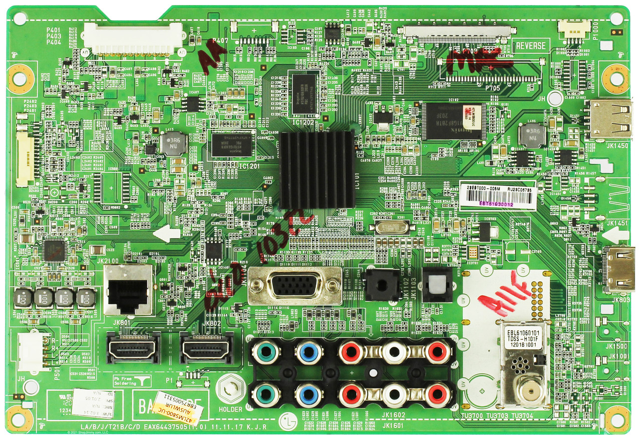 LG EBT61930012 (EAX64437505(1.0)) Main Board for 42LM5800-UC.AUSWLUR