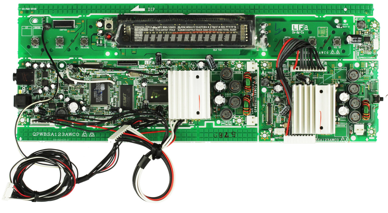 Sharp 92LPWB8695MANS Main PWB Service Assembly for SoundBar