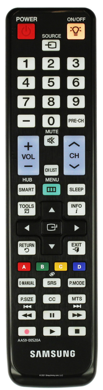 Samsung AA59-00520A Remote Control -- BRAND NEW OEM