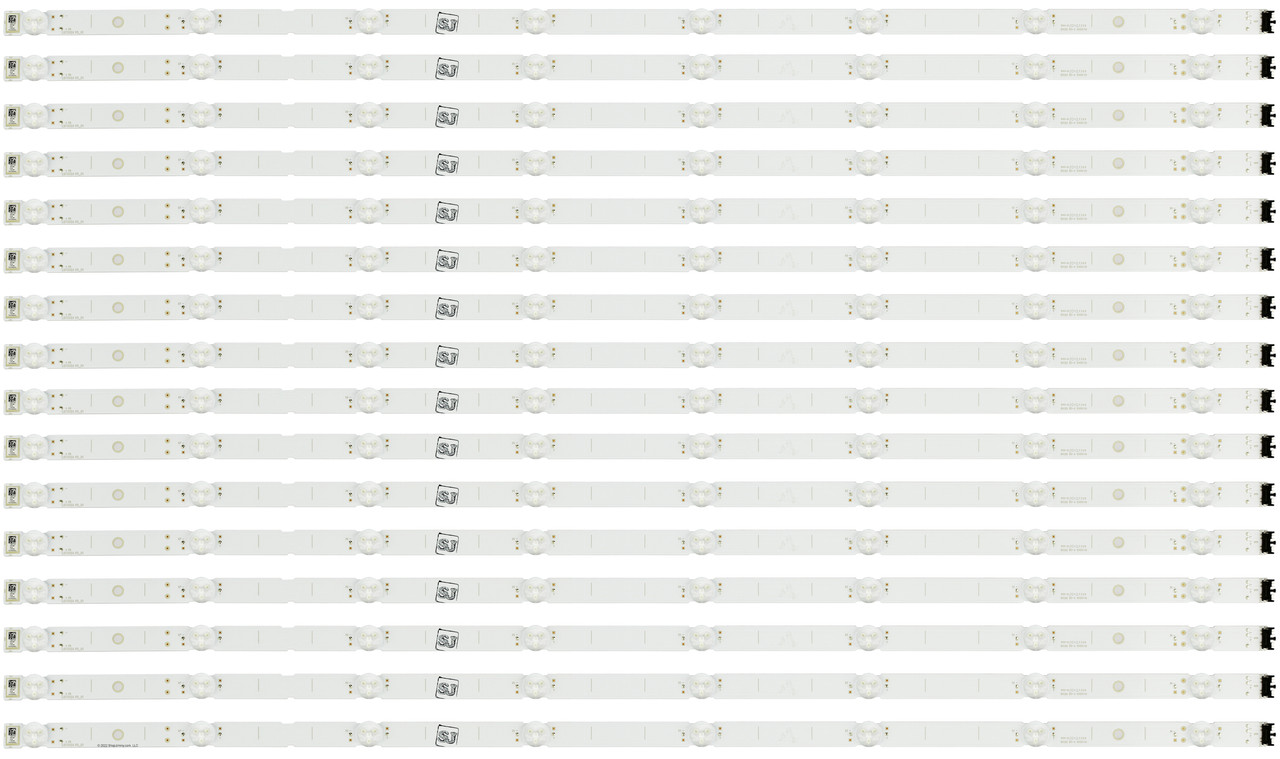Sony LB7502A V0 01 LED Backlight Strips (16) XBR-75X900H XBR-75X90CH
