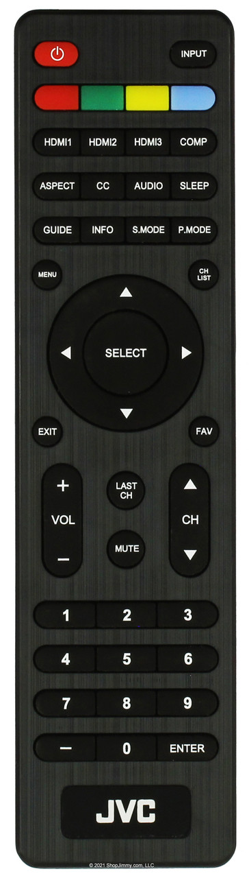 JVC RM-C3320 Remote Control - Open Bag
