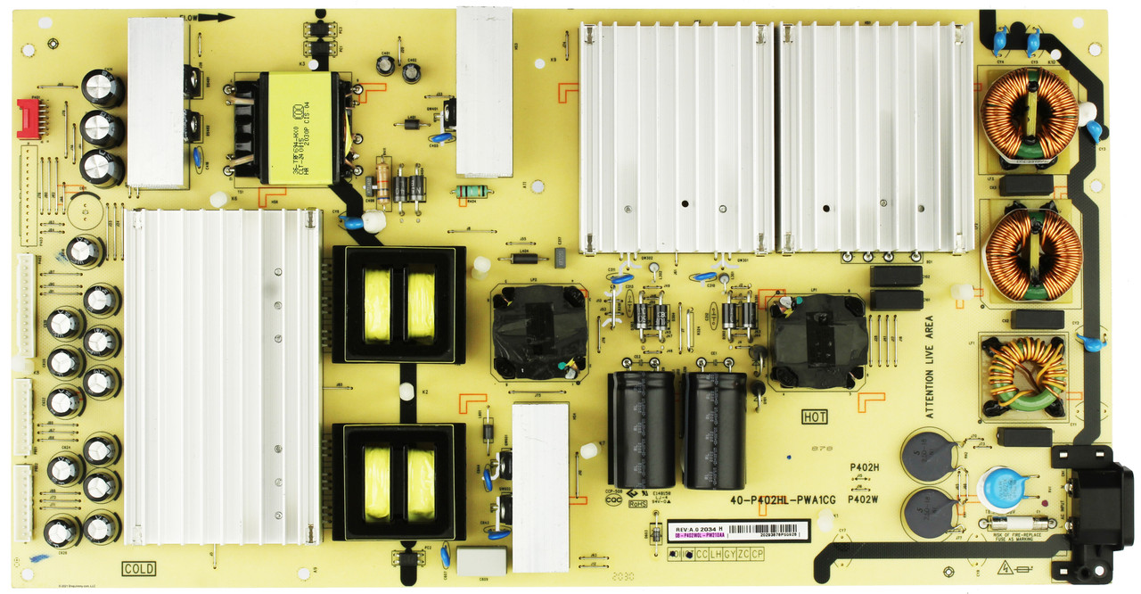 TCL 08-P402W0L-PW210AA Power Supply Board 65R635 65R635CA