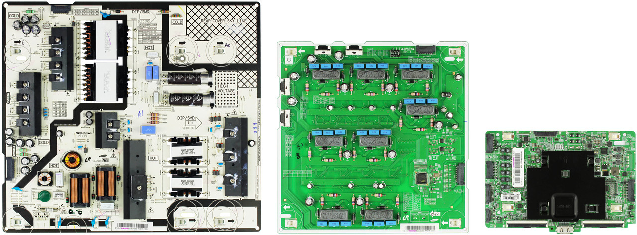 Samsung QN75Q7FAMFXZA Complete LED TV Repair Parts Kit (AA01 Version)