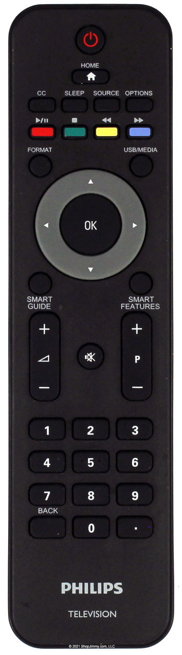 Philips URMT36JHG003 Remote Control--Open Bag