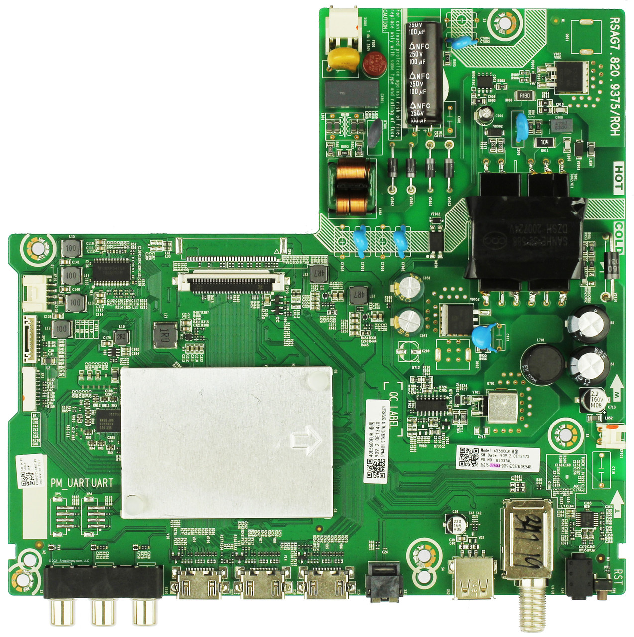 Hisense 279444 RSAG7.820.9375/ROH Main Board 40H5590F