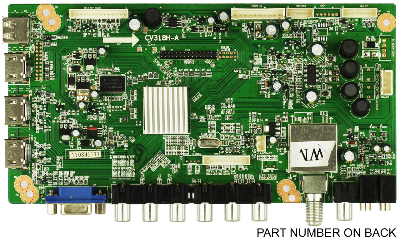 Westinghouse 1108H1177 (CV318H-A) Main Board for LD-4055