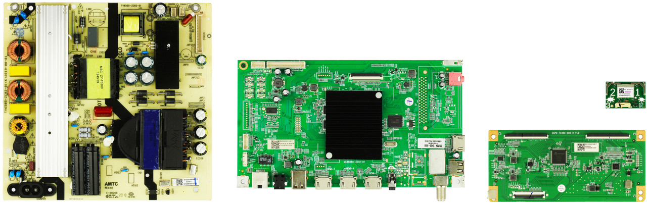 Konka 55U55A TV Repair Parts Kit V3 - T-Con