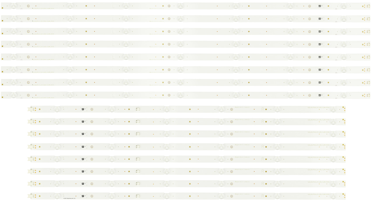 Sony LM41-01012A LJ41-01011A LED Backlight Strips (16) KD-75X750H NEW