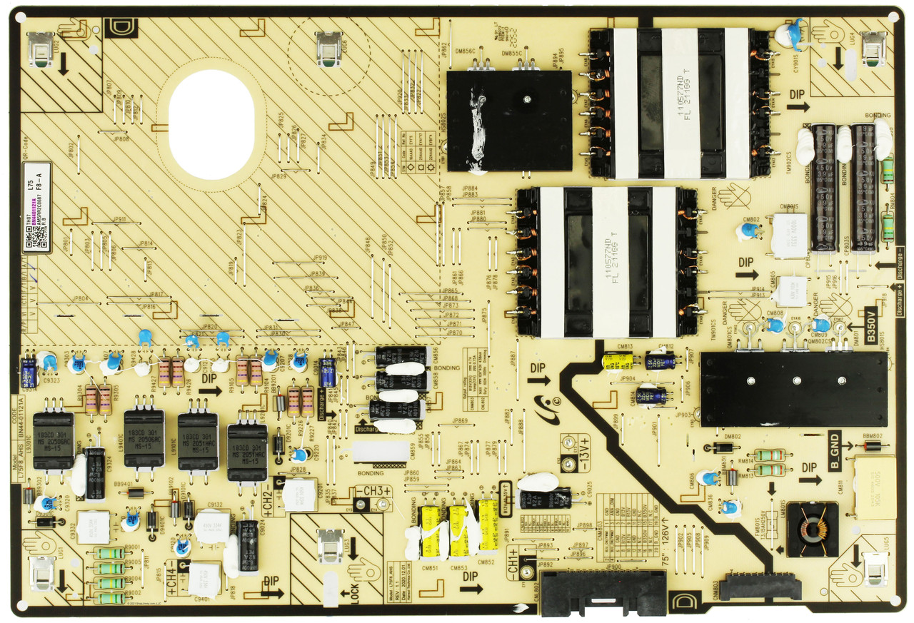 Samsung BN44-01121A Power Supply / LED Board