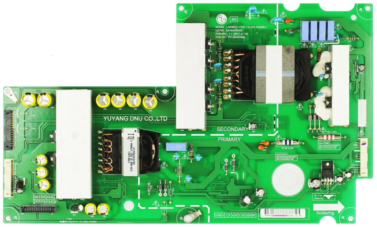 LG EAY64450402 Power Supply Board