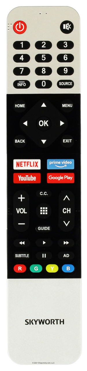 Skyworth 268920 539C-268920-W030 Remote Control -- New