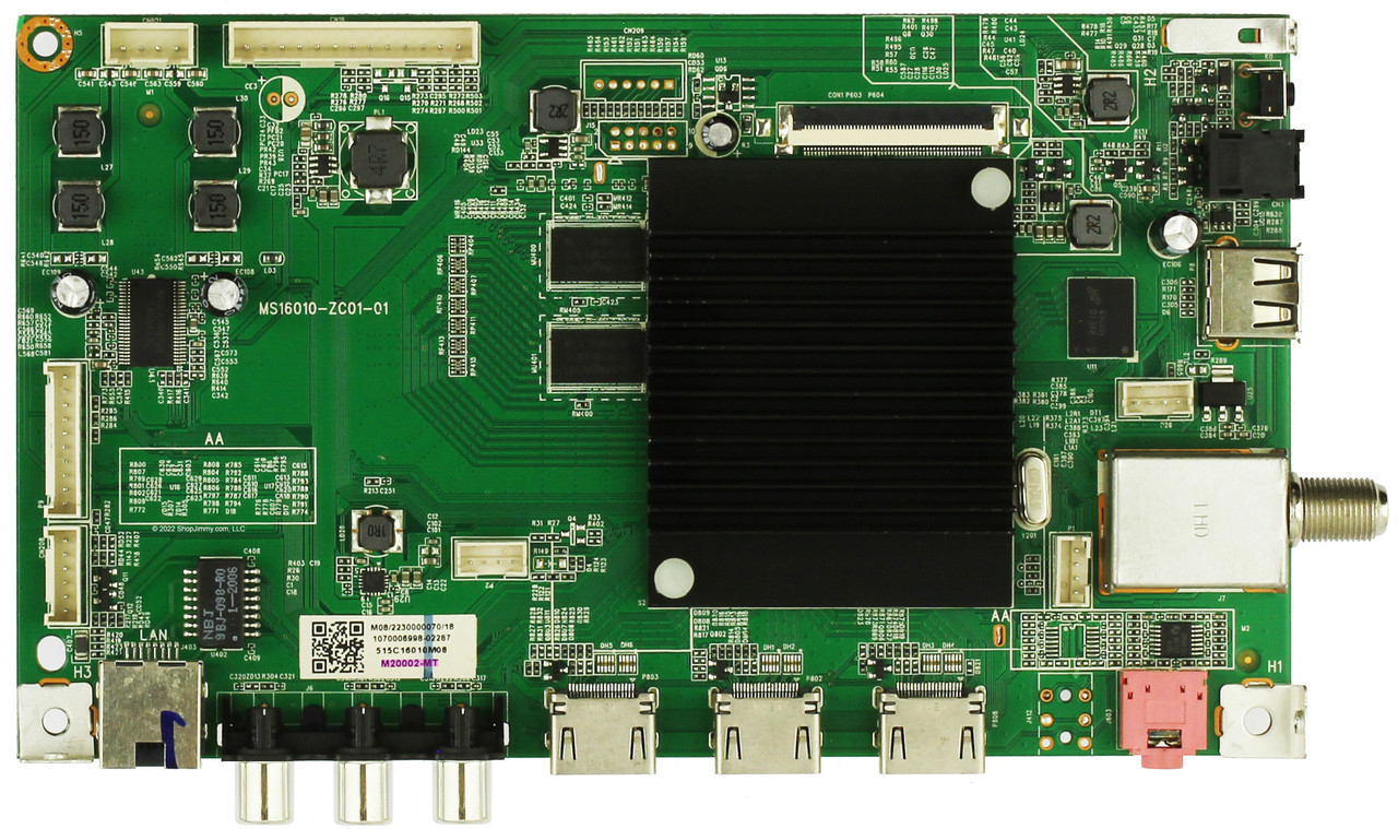 ONN M20025-MT Main Board for 100012584