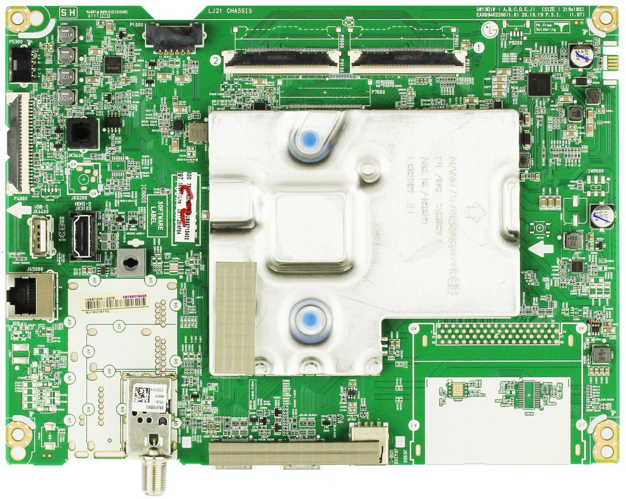 LG EBT66713402 Main Board for 75NANO75UPA.BUSFLKR