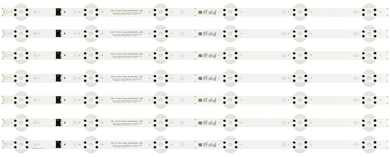 LG EAV65018401 LED Backlight Strips (7) 55UP8000PUA