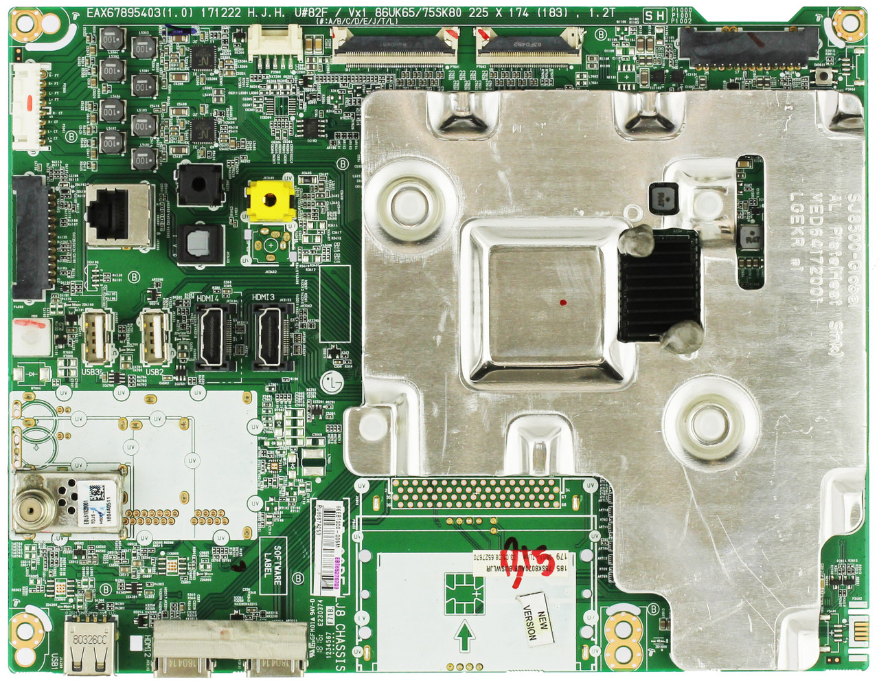 LG EBT65276703 Main Board for 75SK8070AUB.BUSWLJR