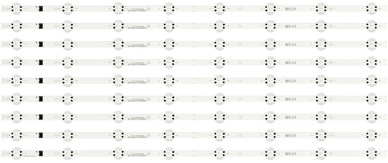 LG EAV65017301 LED Backlight Strips (9) 75NANO75UPA