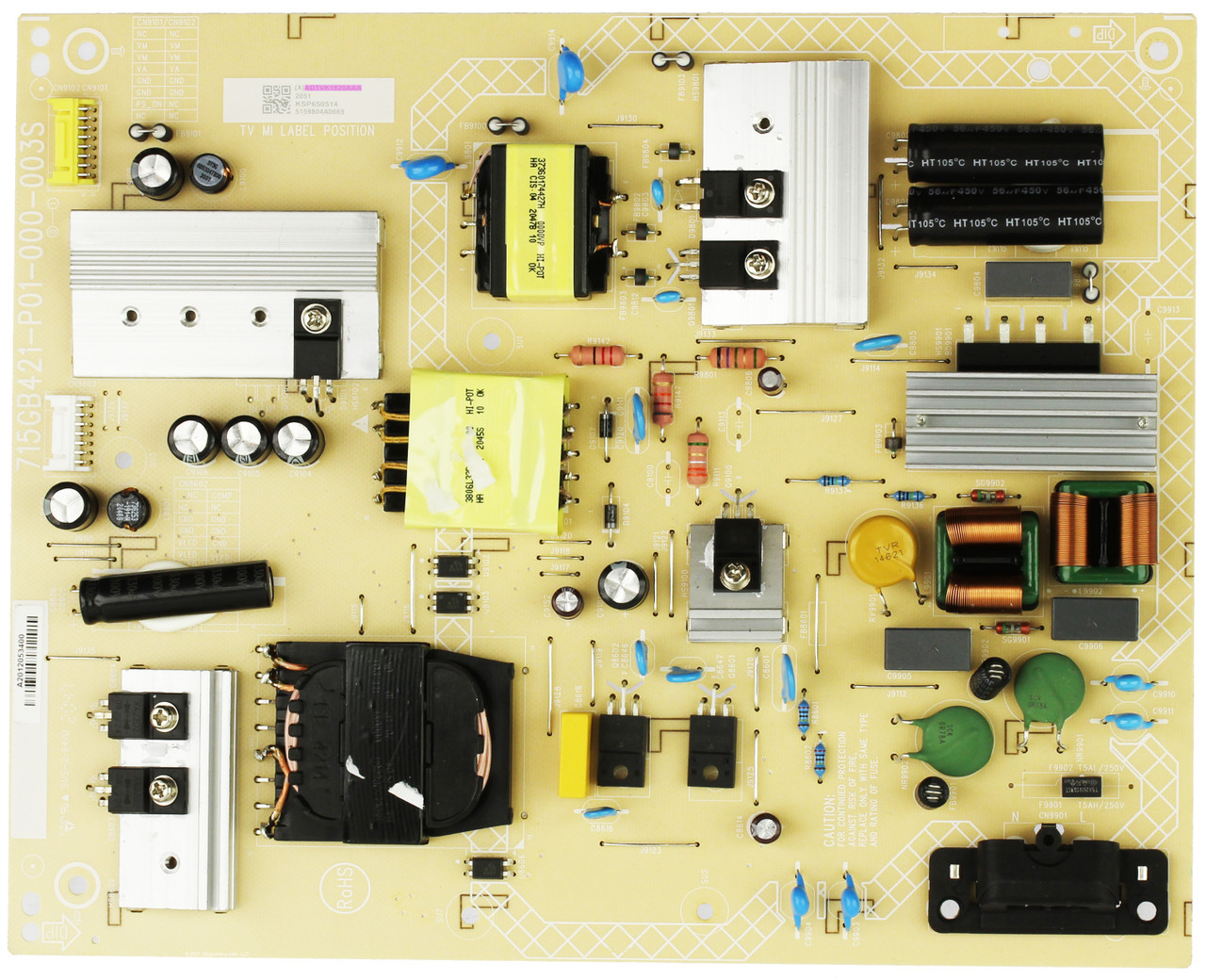 Vizio ADTVK1820AAA Power Supply Board/LED Driver