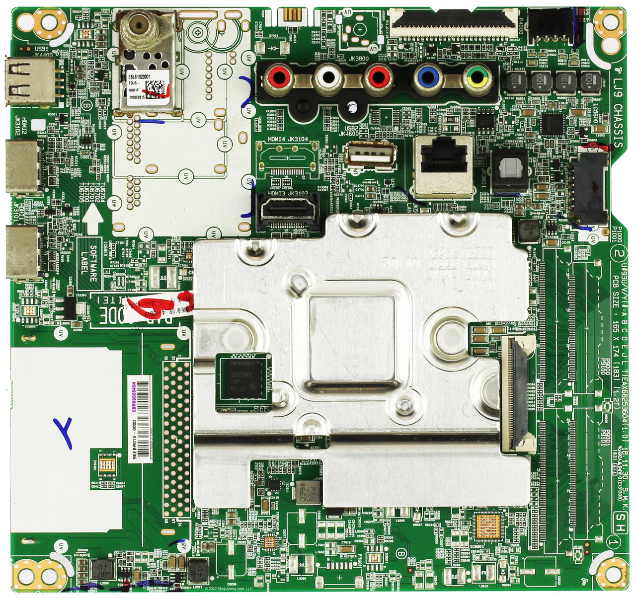 LG EBR89006404 Main Board for 50UM6900PUA
