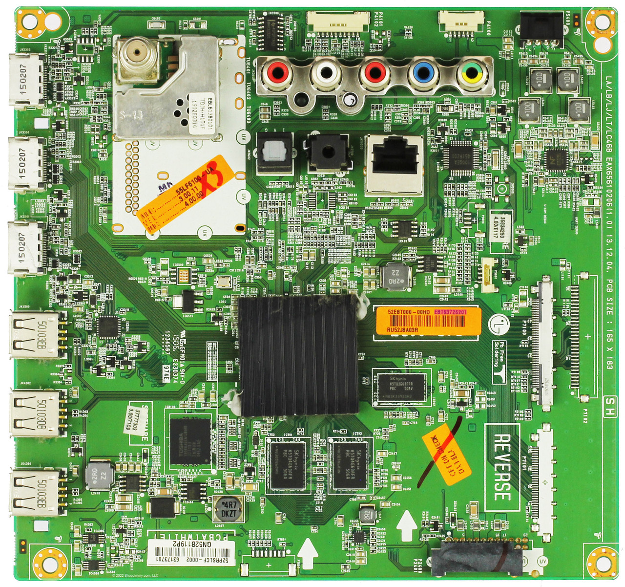 LG EBT63726201 Main Board for 55LF6100-UA