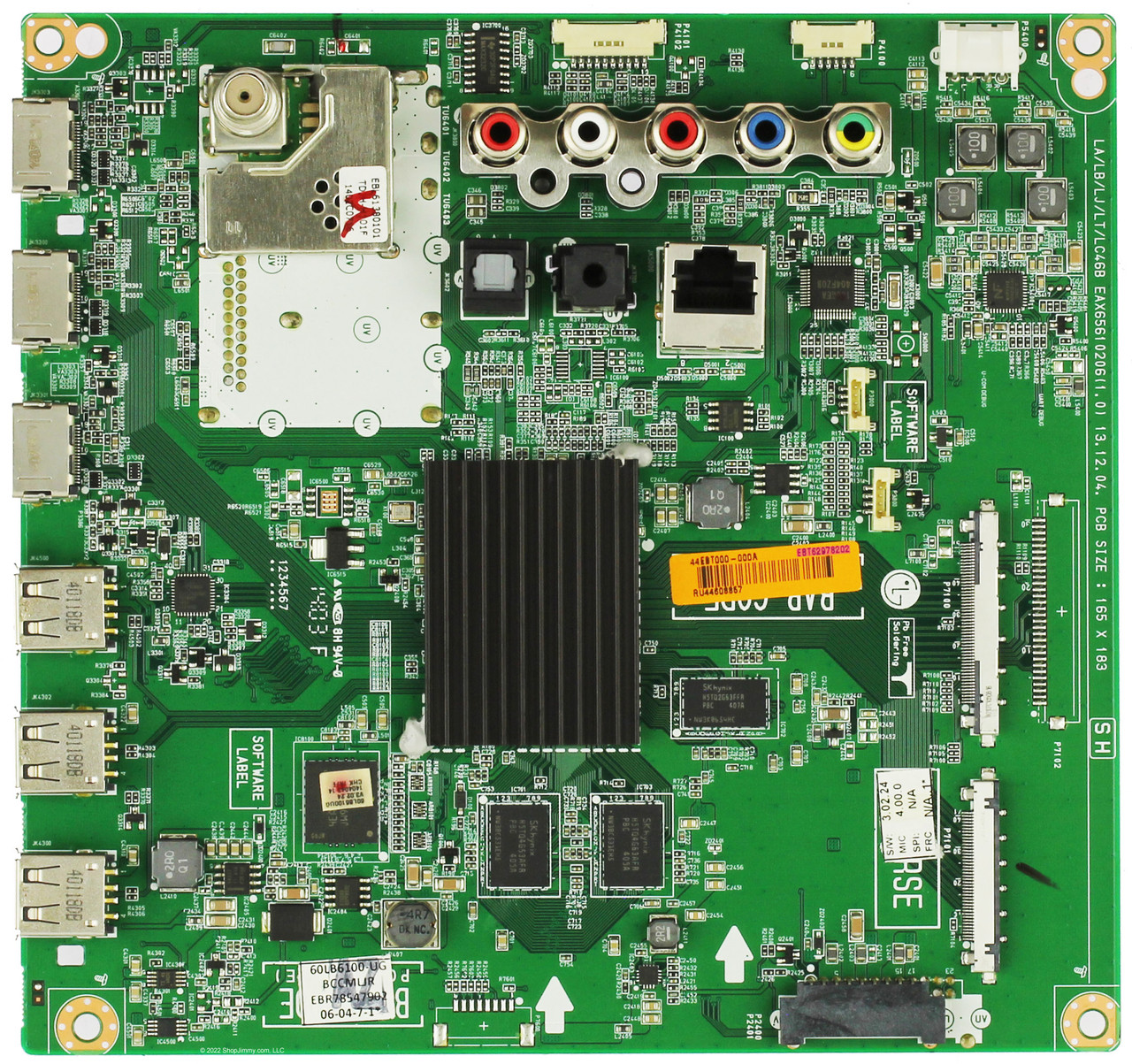 LG EBT62978202 Main Board for 60LB6100-UG.BCCMLJR