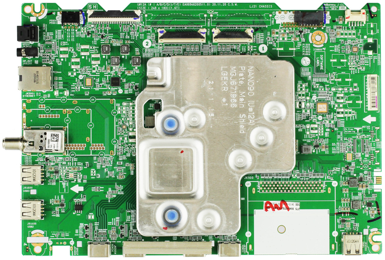 LG EBT66707301 Main Board for 86NANO75UPA.BUSYLKR