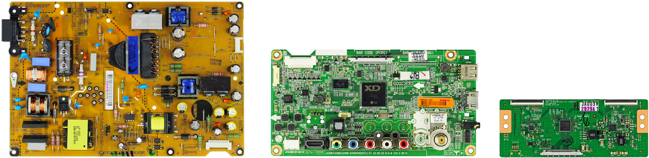 LG 55LN5100-UB.BUSVLJR Complete LED TV Repair Parts Kit (See note)
