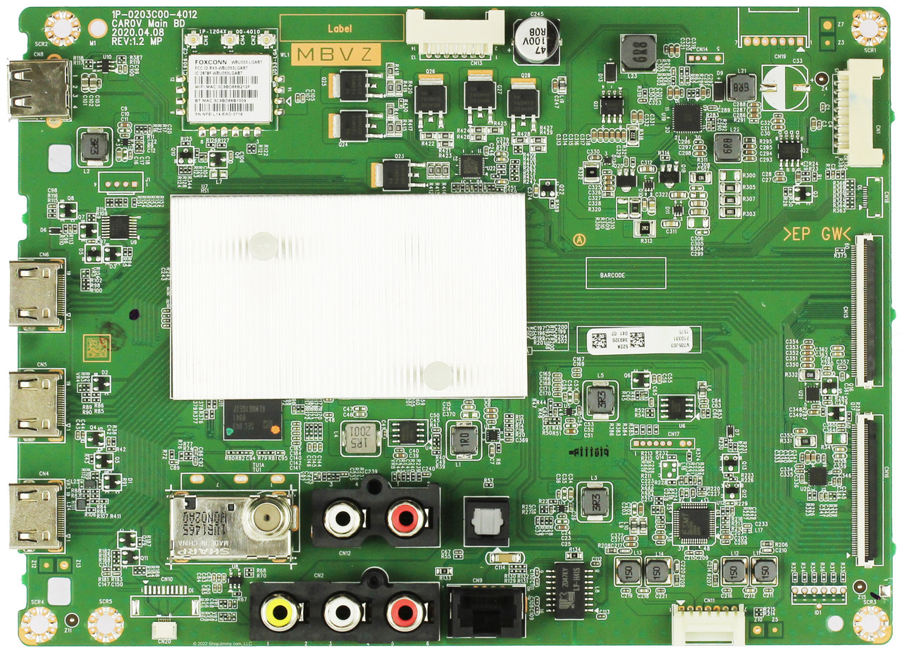 Vizio Y8389522A Main Board for V705-J03 (LFTGD7KX)