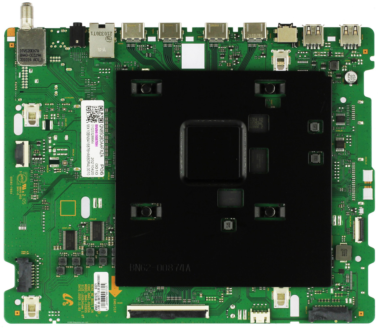 Samsung BN94-16876H Main Board QN85Q8DAAFXZA (Version CA01) SEE NOTE