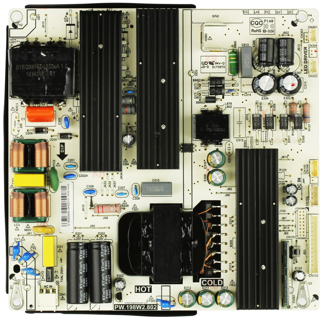 Polaroid PW.198W2.802 65T7U Power Supply/LED Driver