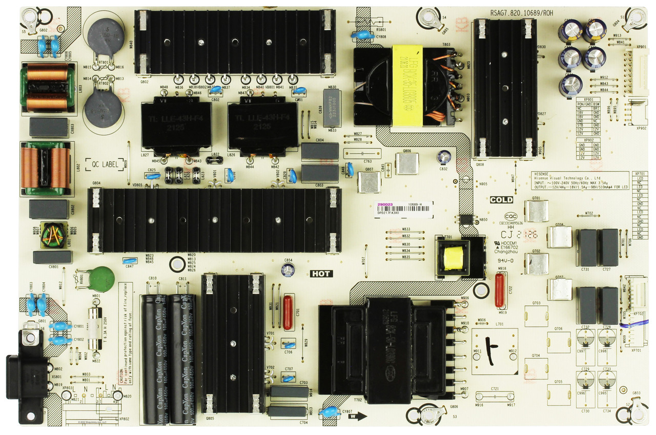 Toshiba 290023 Power Supply/LED Driver for 75C350KU