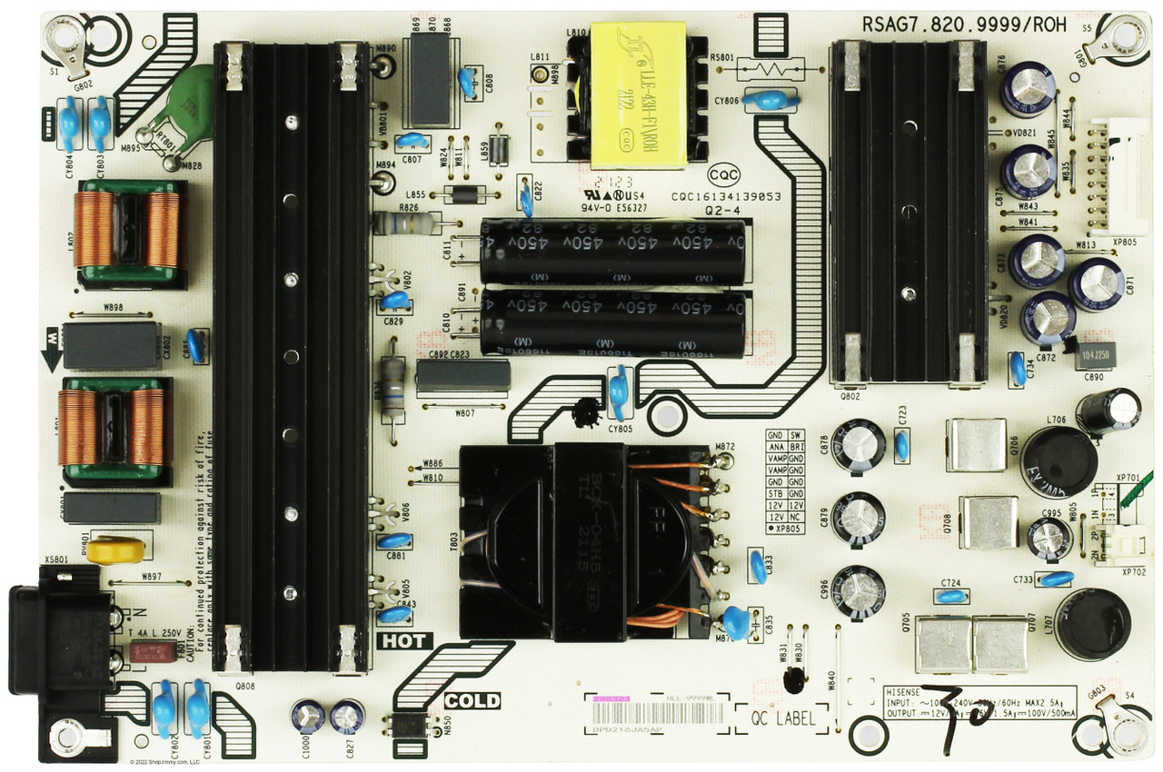 Toshiba 298323 Power Supply/LED Driver for 65C350KU