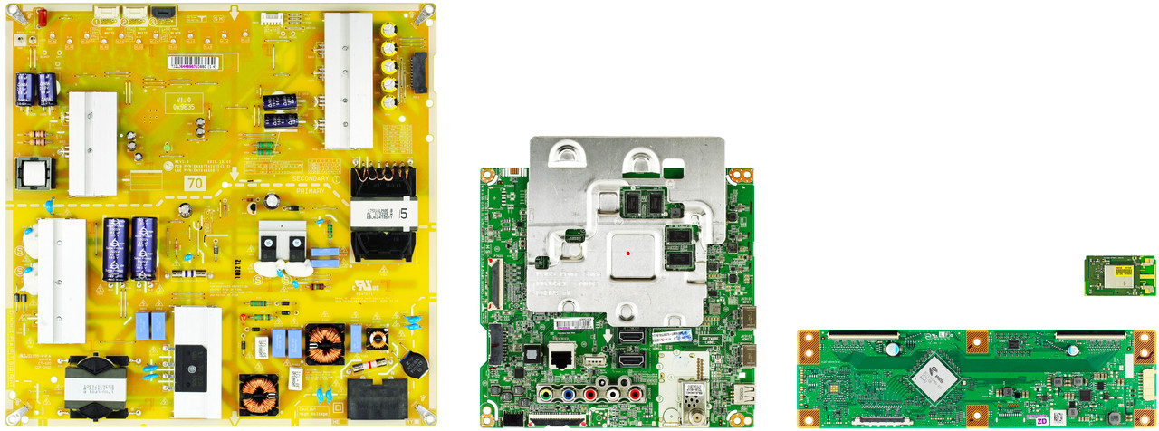 LG 70UJ6570-UB.BUSMLJR Complete LED TV Repair Parts Kit