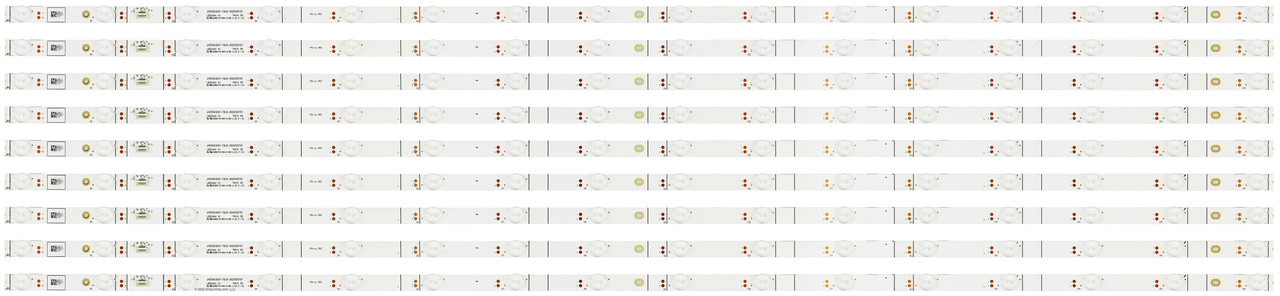 Hisense 1249966 / LB5514V JHD55X3U51 LED Backlight Strips (9) 55U6G