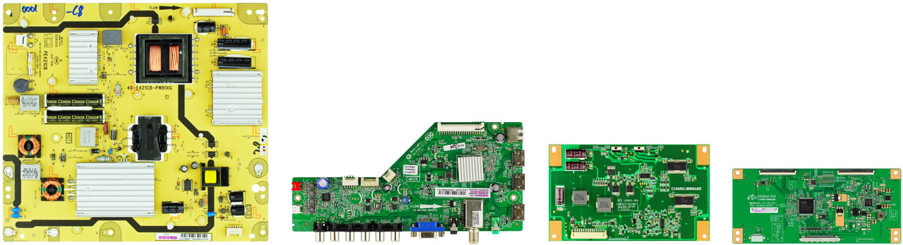 TCL LE50FHDE3010MAAA Complete LED TV Repair Parts Kit