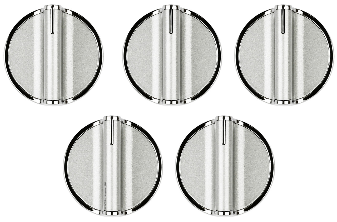 Whirlpool Range W10698166 W10594481 Range/Stove Knob Set of 5