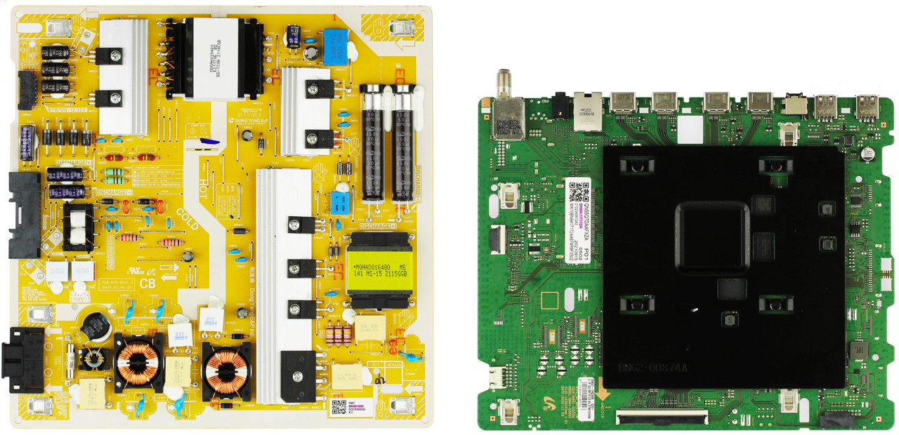 Samsung QN55Q7DAAFXZA (Version FA03) Complete LED TV Repair Parts Kit