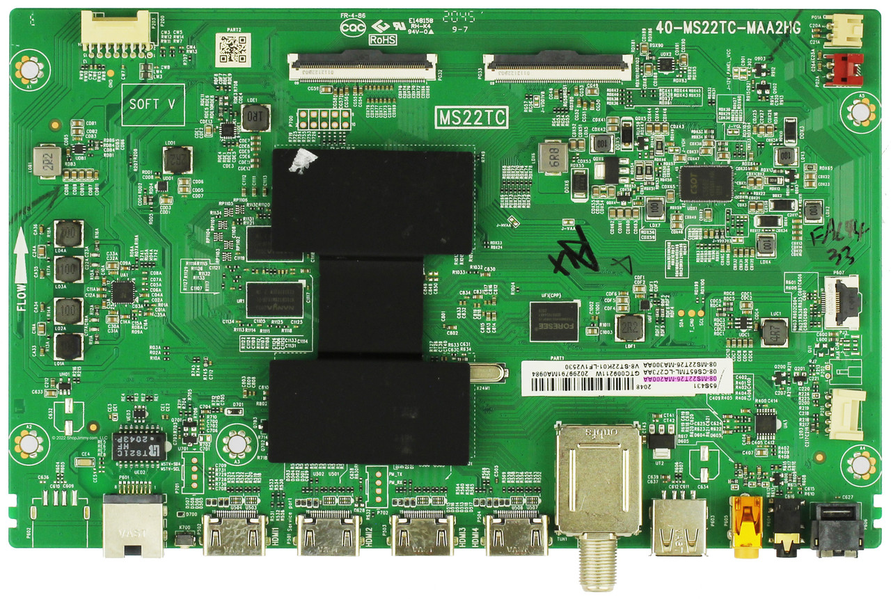 TCL 08-MS22T26-MA200AA Main Board 65S431