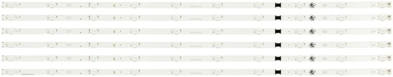 Sony LB4902J LED Backlight Strip/Bars (6) KD-50X85J