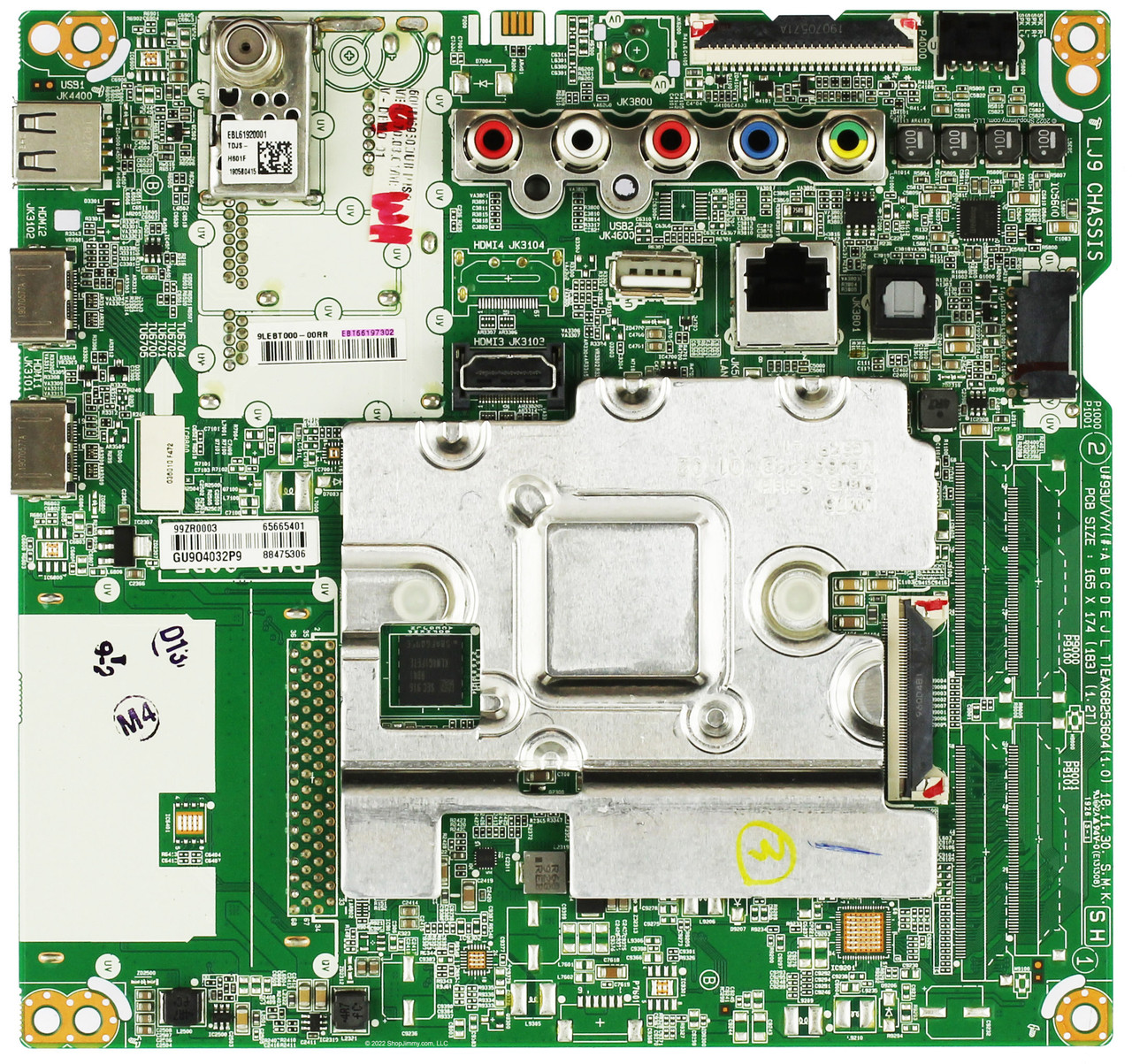 LG EBT66197302 Main Board for 60UM6950DUB.AUSMLOR SEE NOTE